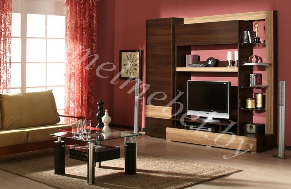 набор мебели для гостиной с нишей для телевизора